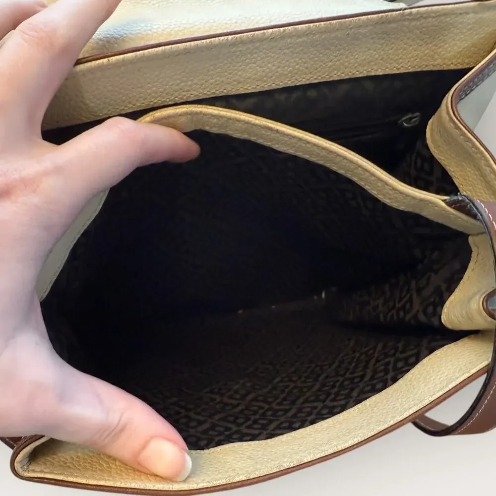 Rare Vintage Bally Pavone Flap Leather Satchel